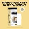 Đạm thực vật không chứa đậu Vegan Clean Simple Eats : 30 lần dùng 990g