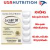Men vi sinh 30 tỷ lợi khuẩn không cần bảo quản tủ lạnh: Probiotics California Gold Nutrition Lactobif : Hộp 60 viên