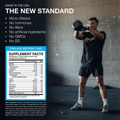  Bổ sung đạm CBUM Itholate Protein 100% Whey Isolate 25 lần dùng 