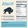 Khô bò que không đường Bison Sticks 8g protein : Patagonia Provisions