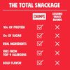 Khô bò que không đường Beef Jerky Snack Sticks 10g protein Chomps : hộp 24 thanh đủ vị