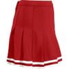 Champion Traditional Pleated Double Knit Skirt Red: Váy thể thao tennis xếp ly dành cho nữ