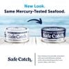 Cá ngừ hoang dã thủy ngân thấp Wild Albacore Tuna: Safe Catch 1 hộp lẻ 85g