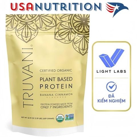  Đạm thực vật Truvani hàng đầu thế giới : 20g protein 20 lần dùng 