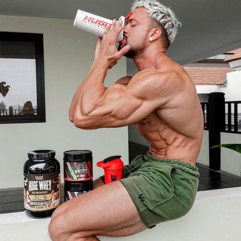  Bột Wrecked Pre Workout 10.000mg L-Citrulline 40 lần dùng : Huge Supplements 