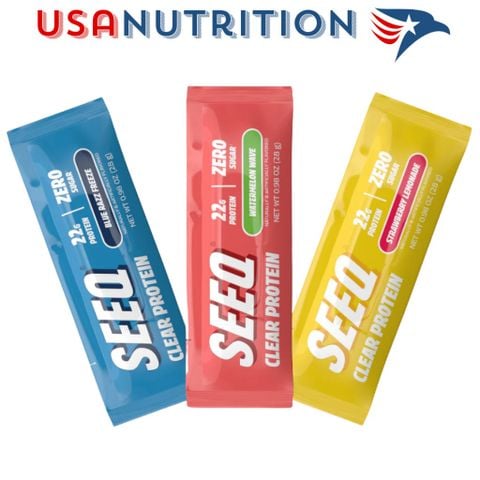  Clear Whey tốt nhất thế giới SEEQ bổ sung đạm vị trái cây : gói SAMPLE 