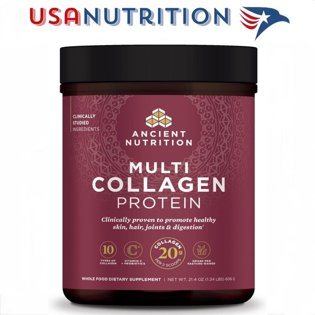 Collagen Multi Protein tốt nhất thế giới tạp chí Vogue bình chọn 60 lần dùng : Ancient