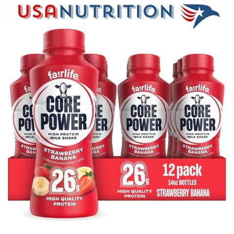  Protein Shake số 1 thế giới từ Coca-Cola Fairlife: 26g protein thùng 12 chai 