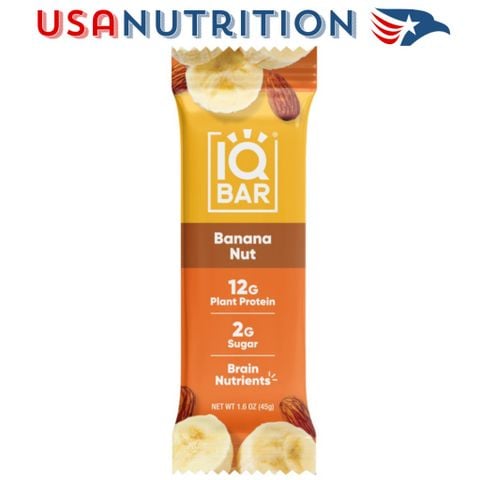  Bánh dinh dưỡng Protein Bar hỗ trợ chức năng não : IQBAR lẻ 1 thanh đủ vị 