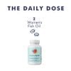 Dầu cá thuỷ ngân thấp cho mẹ và bé Women's Fish Oil 1000mg 60 viên : Fullwell