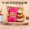 Bánh dinh dưỡng nhân kem Healthline bình chọn Vegan Protein Bar : TRUBAR lẻ 1 thanh