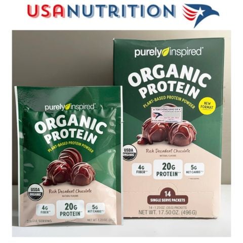  Đạm thực vật hữu cơ Purely Inspired Organic Protein 20g protein : gói SAMPLE 