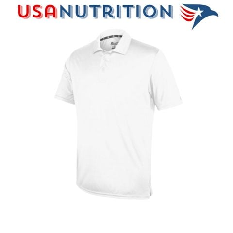 Champion Essential Polo : Áo thun golf nam White 