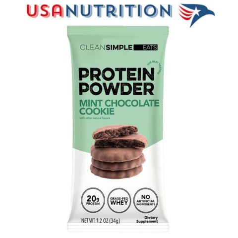  Whey Protein có hương vị ngon nhất 100% Grass-Fed Isolate Clean Simple Eats : gói 34g 