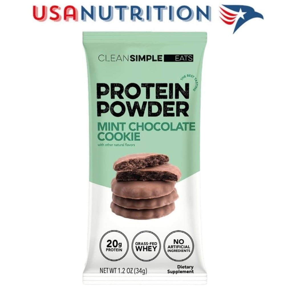 Whey Protein có hương vị ngon nhất 100% Grass-Fed Isolate Clean Simple Eats : gói 34g