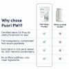 Grass Fed Whey Protein chứng nhận Clean Label Project Puori PW1 : gói SAMPLE
