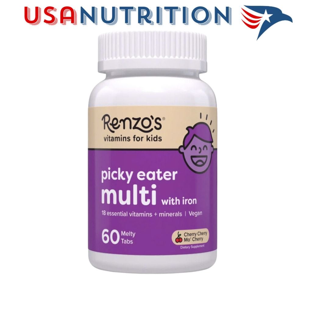 Kẹo vitamin tổng hợp tốt nhất cho trẻ em Forbes bình chọn : Renzo's Picky Eater Kids Multivitamin