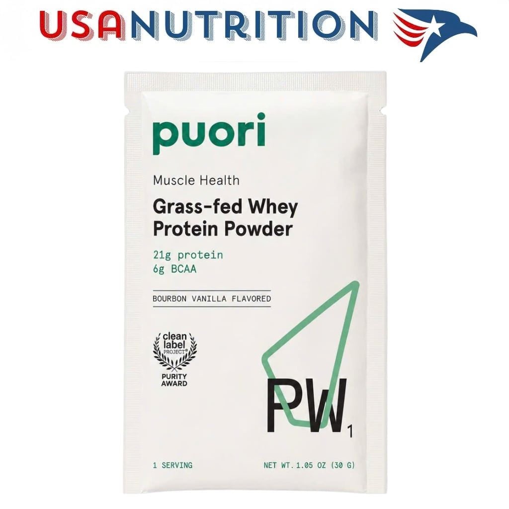 Grass Fed Whey Protein chứng nhận Clean Label Project Puori PW1 : gói SAMPLE