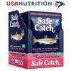 Cá hồi thủy ngân thấp Pink Salmon: Safe Catch hộp 12 gói