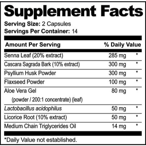  Colon 14 Day Cleanse Dr. Tobias : Hỗ trợ hệ tiêu hóa và thanh lọc đại tràng liệu trình 14 ngày 