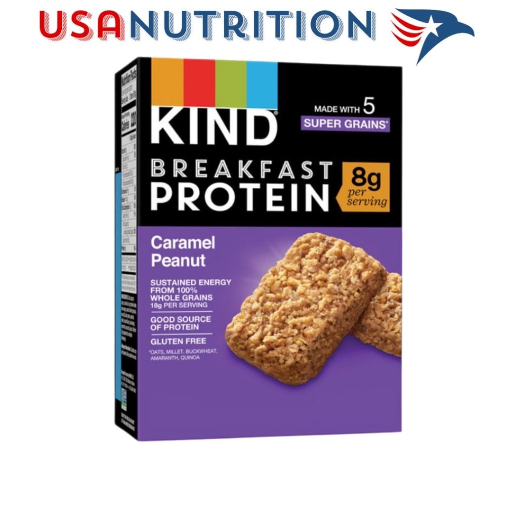 Breakfast Protein Bar đến từ KIND - công ty bánh dinh dưỡng lớn nhất thế giới : Hộp 12 thanh