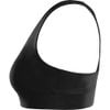 Champion Contour V-Neck Bra Top: Áo bra thể thao Black