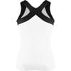 Champion Momentum Tank: Áo thun nữ không tay co giãn White/Black