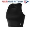 Champion Contour Cropped Tank: Áo ba lỗ thể thao Black