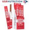 Khô bò que không đường Beef Jerky Snack Sticks 10g protein Chomps : hộp 24 thanh đủ vị
