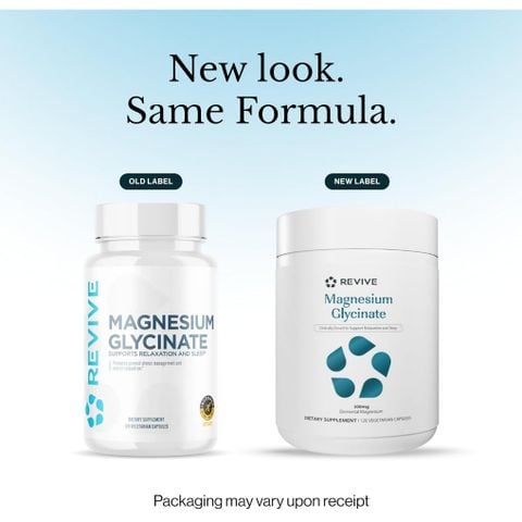  Magnesium Glycinate 200mg 120 viên by CBUM : Revive 