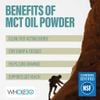 MCT Oil Creamer (Medium Chain Triglycerides) BUBS Natural chứng nhận NSF Sport : gói SAMPLE