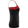 Champion Momentum Tank: Áo thun nữ không tay co giãn Black/Red