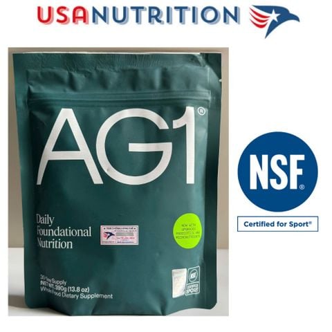  Siêu thực phẩm Greens tốt nhất thế giới AG1 : chứng nhận NSF Sport 