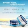 Cá ngừ hoang dã thủy ngân thấp Elite Wild Tuna : Safe Catch hộp 12 lon