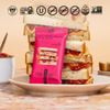 Bánh dinh dưỡng nhân kem Healthline bình chọn Vegan Protein Bar : TRUBAR hộp 12 thanh đủ vị