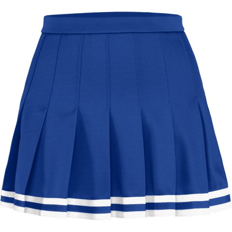  Champion Traditional Pleated Double Knit Skirt Royal/White: Váy thể thao tennis xếp ly 