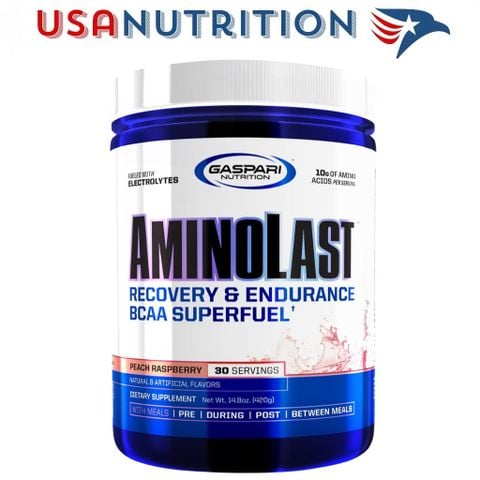  Amino Last BCAA Recovery & Endurance 30 lần dùng : Gaspari Nutrition 