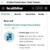 Bánh dinh dưỡng nhân kem Healthline bình chọn Vegan Protein Bar : TRUBAR hộp 12 thanh đủ vị