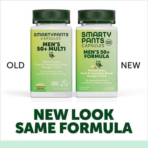  Vitamin cho nam giới cao tuổi Unilever SmartyPants Men's 50+ 