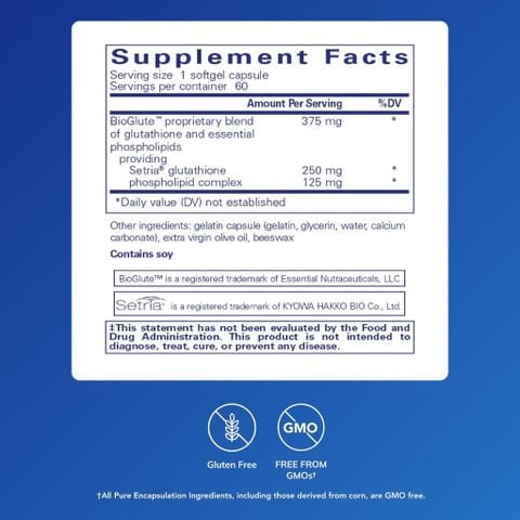 Liposomal Glutathione 250mg chứng nhận NSF : Nestle 