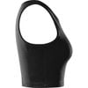Champion Contour Cropped Tank: Áo ba lỗ thể thao Black