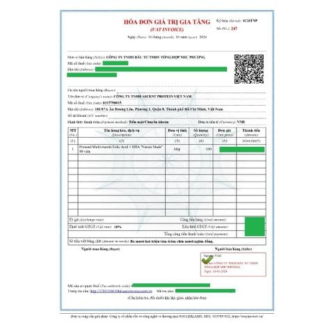  [CÓ HÓA ĐƠN] Prenatal Multivitamin Folic Acid + DHA Nature Made 90 viên : Vitamin tổng hợp dành cho mẹ bầu 