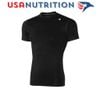 Champion Short Sleeve Compression Tee: Áo thun co giãn thể thao Black