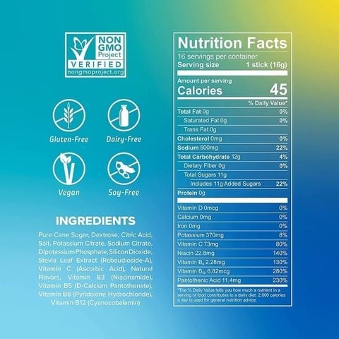  Bột điện giải bán chạy nhất thế giới Liquid IV Hydration Multiplier : gói SAMPLE đủ phiên bản 
