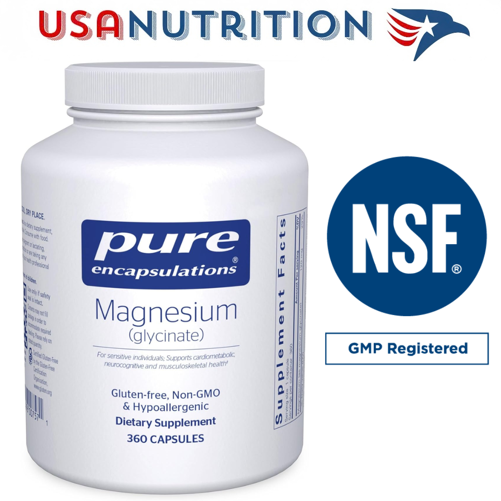 Magnesium Glycinate 120mg chứng nhận NSF : Nestle 
