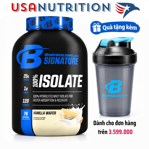  FULL BILL Hydrolyzed Whey Protein Bodybuilding Signature : 5lb 76 lần dùng 