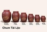  Chum Sành ngâm Rượu Bát Tràng - Chum Sành Tài Lộc đủ kích cỡ 