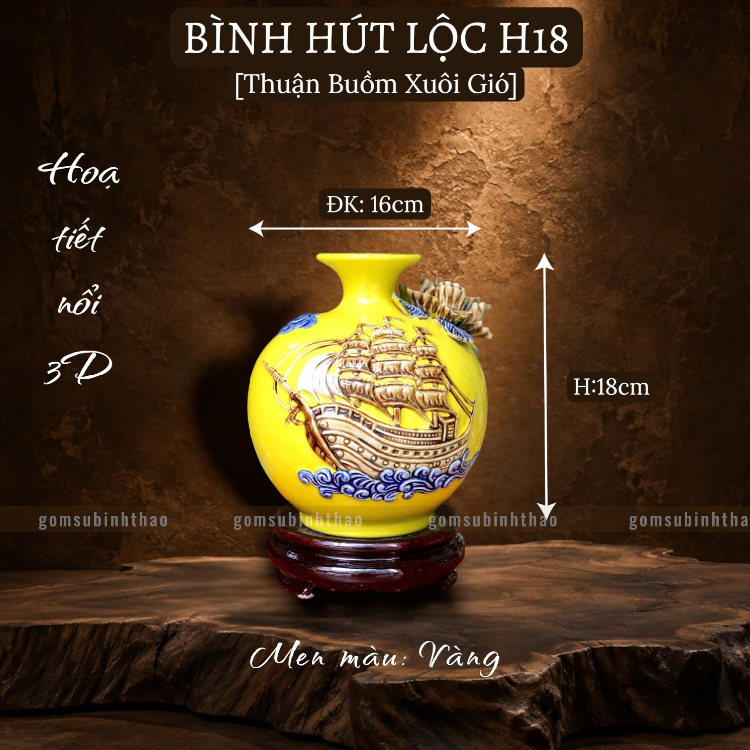  Bình hút lộc 