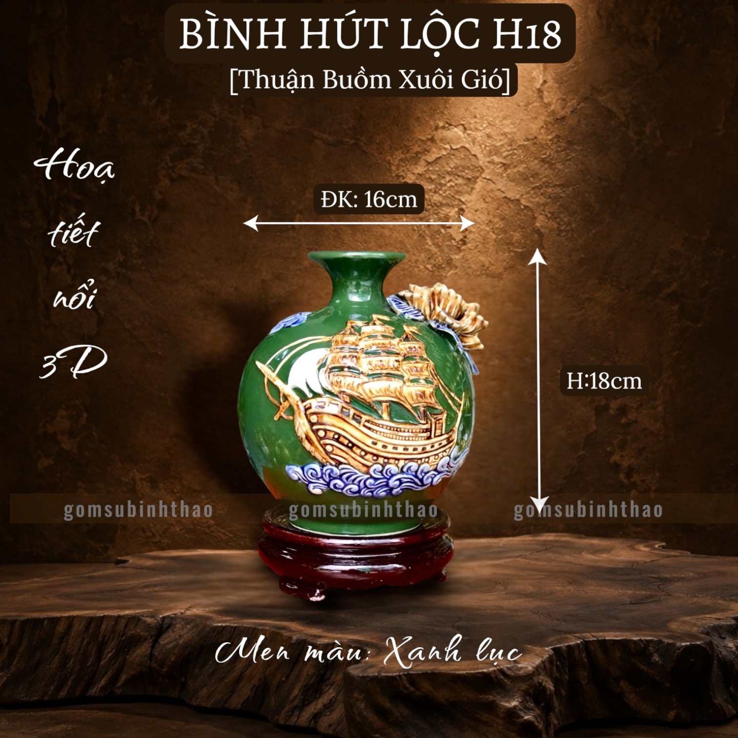  Bình hút lộc 