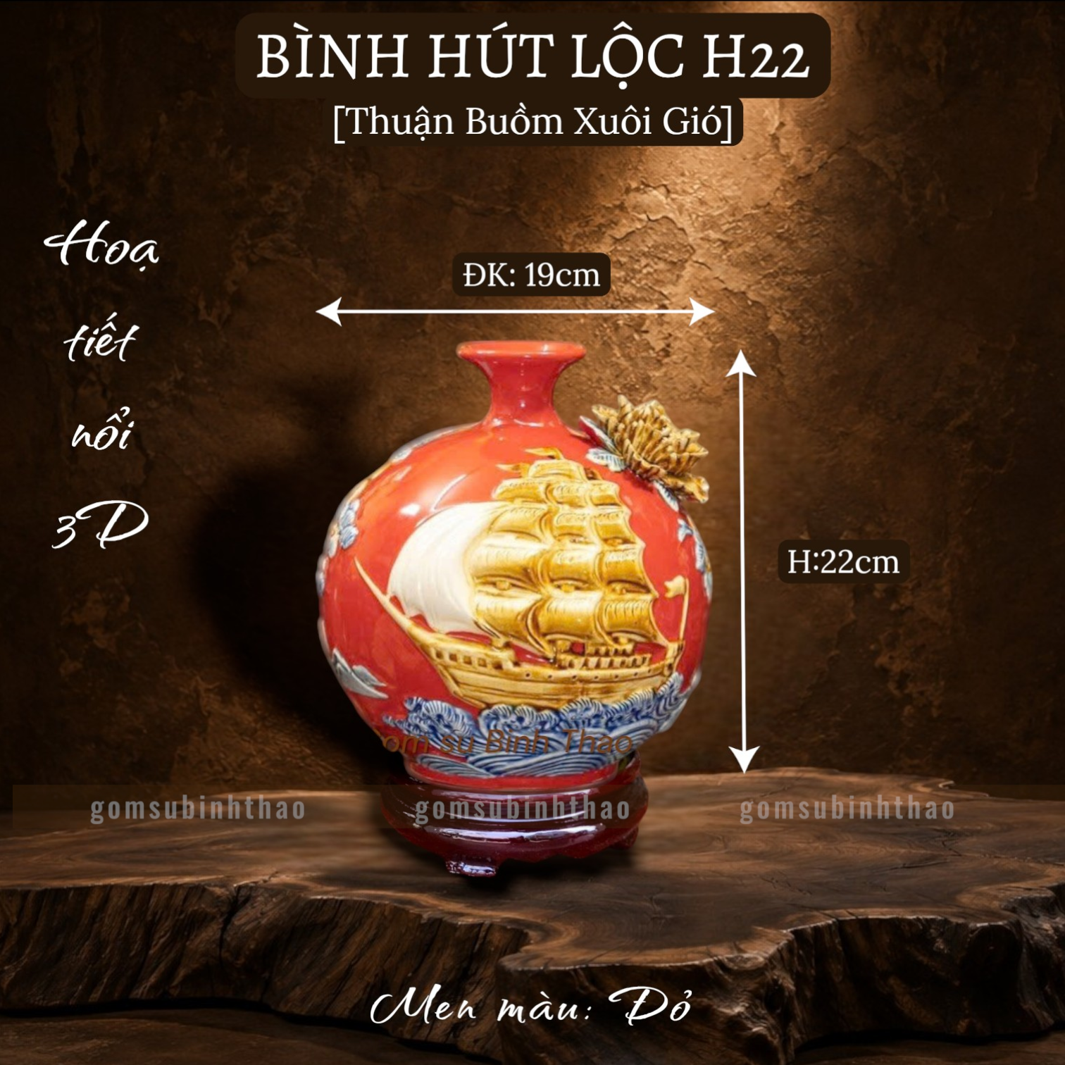  Bình hút lộc 